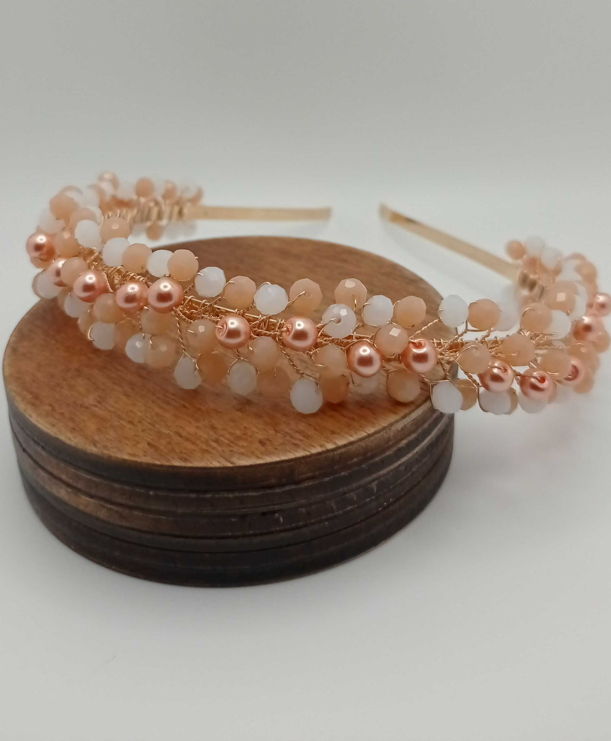 Coral con blanco