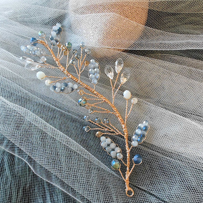 Tocado Kim | El Toque Perfecto para Tu Momento Especial Con Aretes A Juego