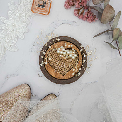 Tocado Fanny | Peineta Hecha a Mano Con Encanto Artesanal